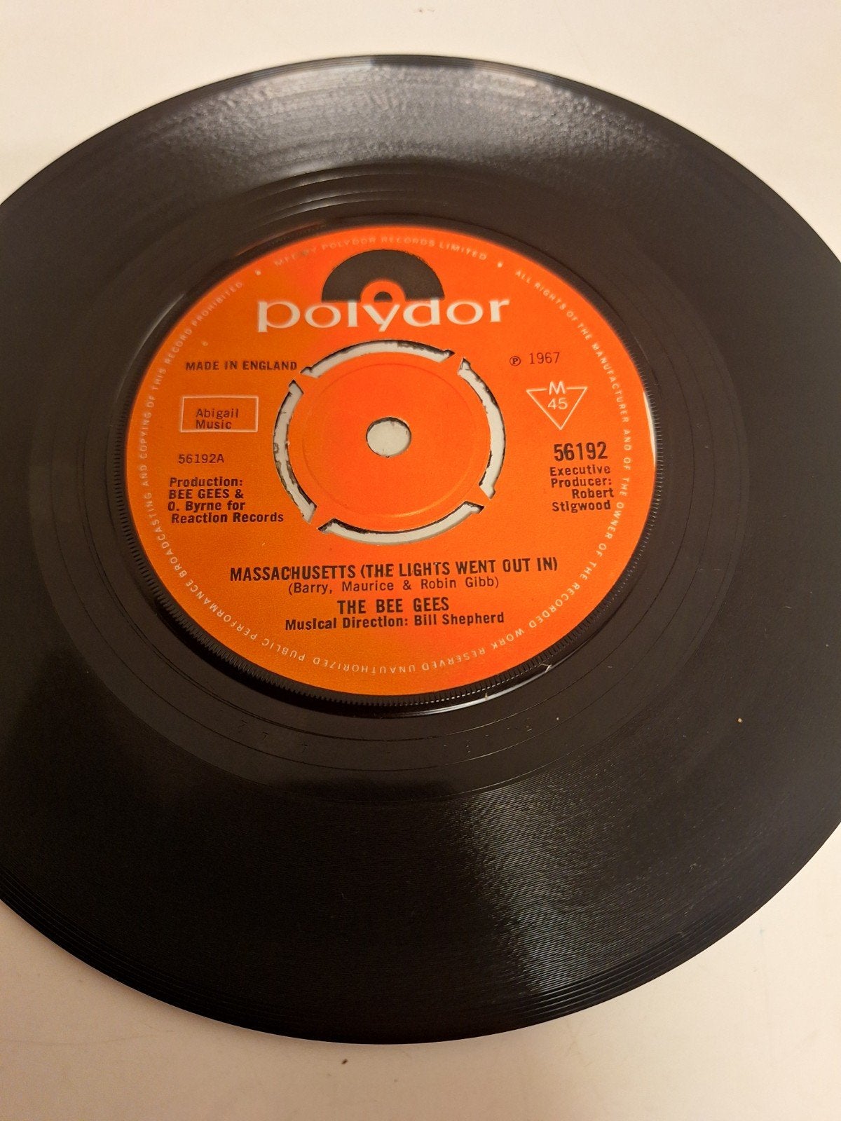 The BeeGees - Massachusetts, 1967., Verzenden, 7 inch, Pop