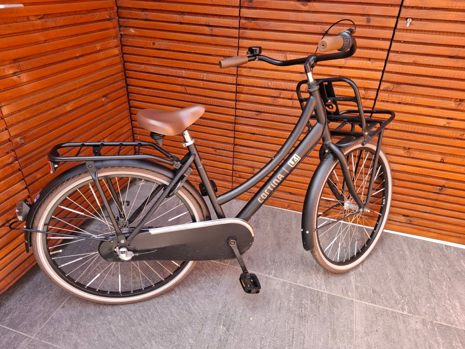 Cortina U4 Transportfiets Dames 26 inch - Zo goed als nieuw, Versnellingen, Zo goed als nieuw, 50 tot 53 cm, Trommelrem