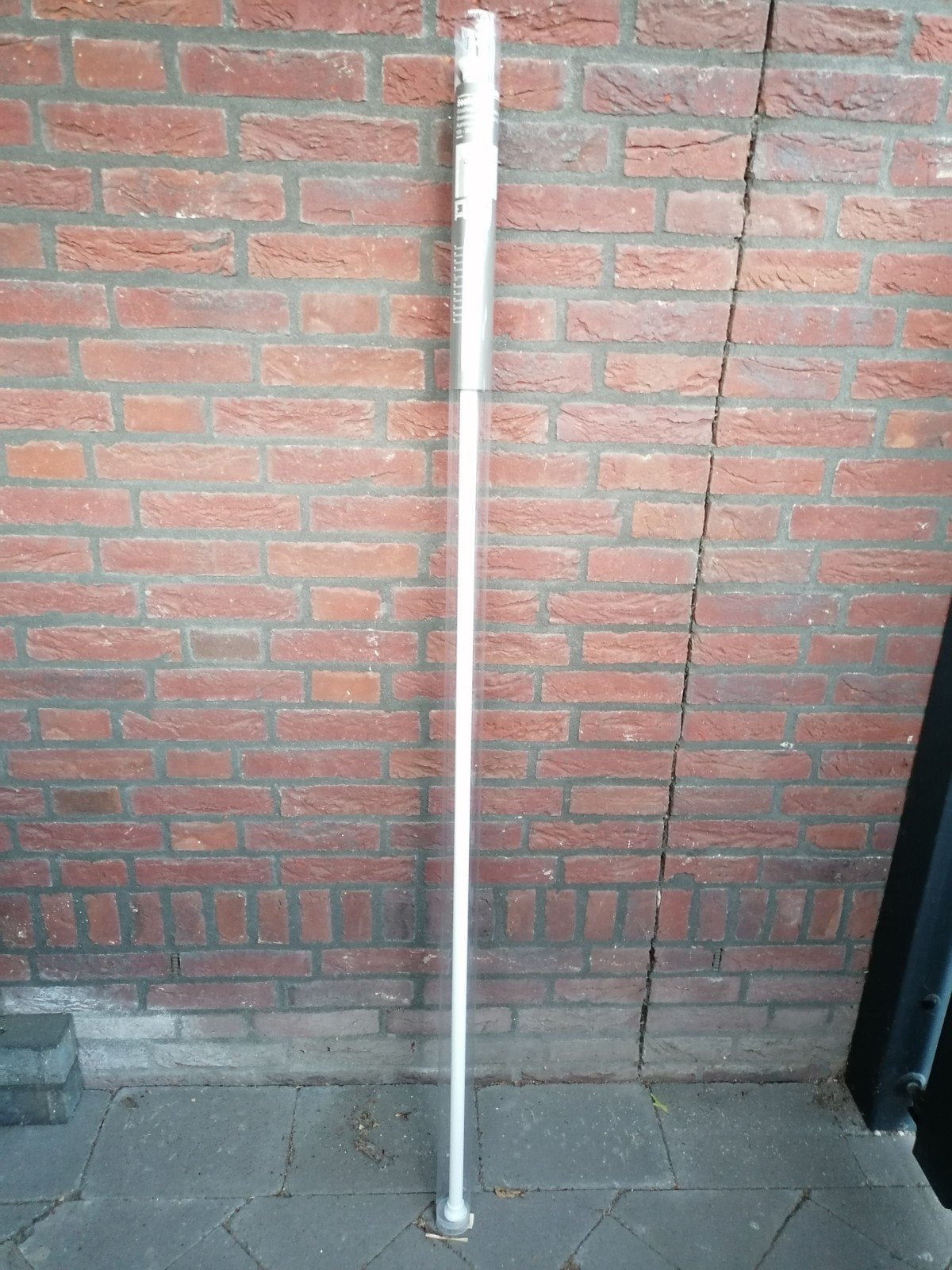 Douchegordijn klemstang 155-255cm Sealskin, Ophalen, Nieuw, Wit