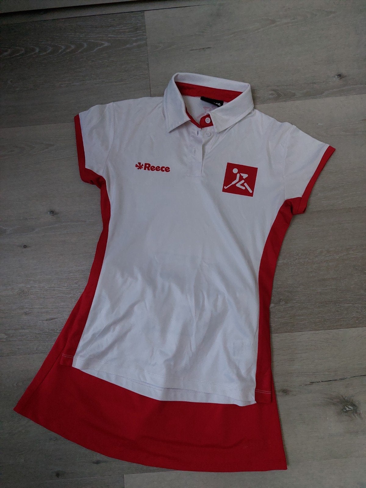 GMHC Goor Wedstrijdtenue (Reece) Maat S (v.a maat 164), Wit, Overige typen, Ophalen of Verzenden, Maat 36 (S)