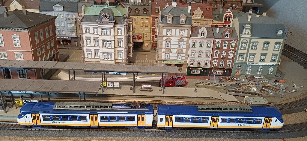 Marklin Tweedelige Sprinter Vla-Vlip van NS (Repro) digitaal, Wisselstroom, Treinset, Ophalen of Verzenden, NS
