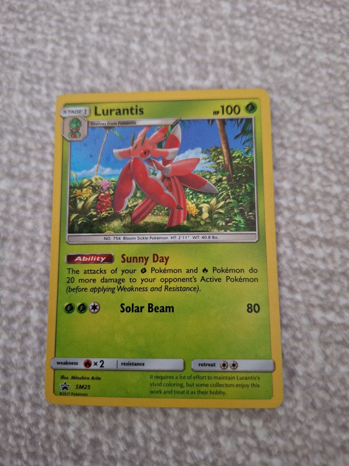 Lurantis (SM25) – Holo Black Star Promo, Ophalen of Verzenden