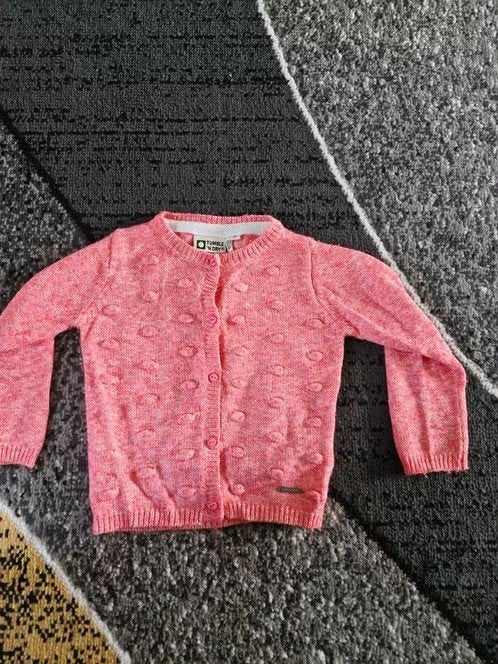 Roze gemêleerd vest Maat 86 h, Kinderen en Baby's, Tumble 'n Dry, Onbekend, Ophalen of Verzenden, Zo goed als nieuw
