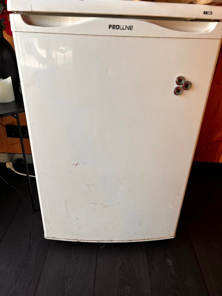 Proline koelkast, Minder dan 75 liter, 45 tot 60 cm, Ophalen, 85 tot 120 cm