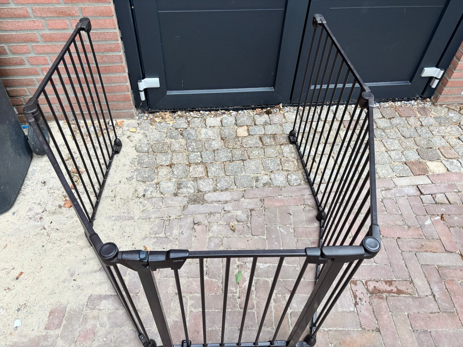 Noma Veiligheidshekje - Zwart, Metaal, Ophalen, Gebruikt, Overige typen, 115 cm of meer