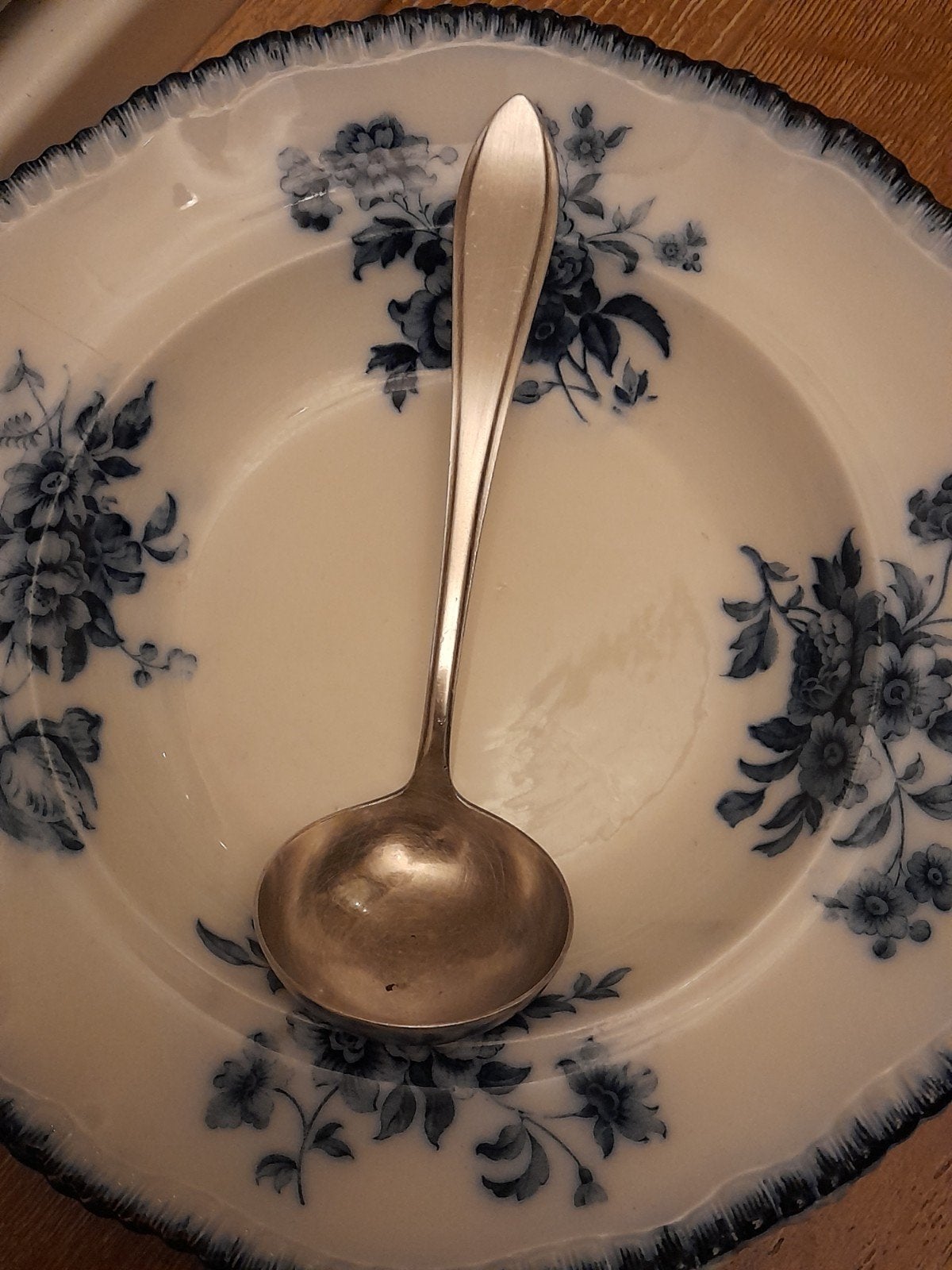 verzilverd jus / saus lepel van gero., Ophalen of Verzenden