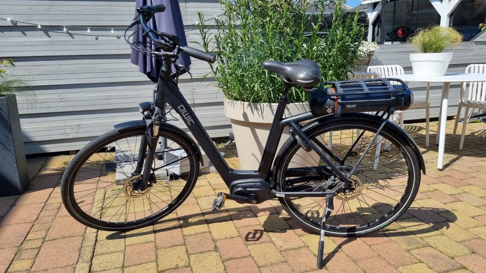 Qwic MN7D E-bike - Comfortabele elektrische fiets, Ophalen of Verzenden, Gebruikt