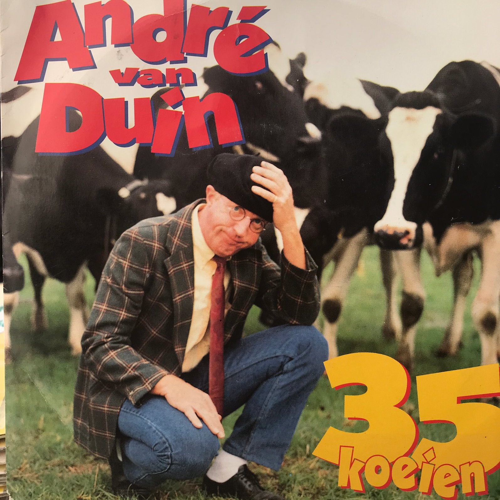 André van Duin - 35 koeien / Het koeienlied, Cd's en Dvd's, Vinyl Singles, Ophalen of Verzenden