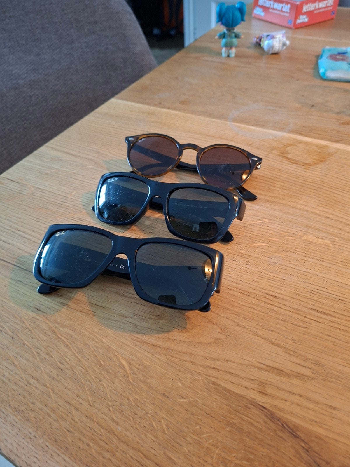3 originele Ray-Ban zonnebrillen - 1 koop, Ophalen of Verzenden, Gebruikt, Zonnebril, Ray-Ban
