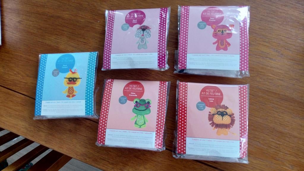 7 knutselpakketten NIEUW, Ophalen of Verzenden, Nieuw