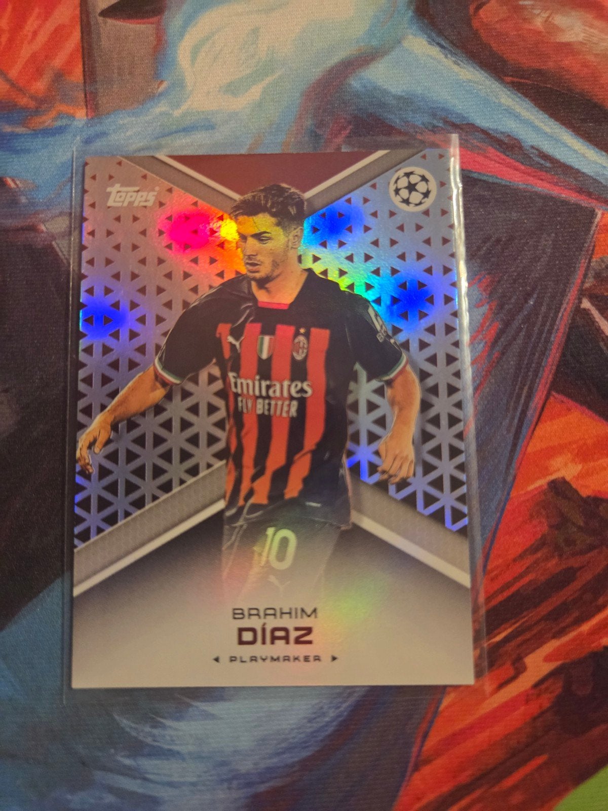 Topps Brahim Diaz Champions League Kaart AC Milan, Ophalen of Verzenden