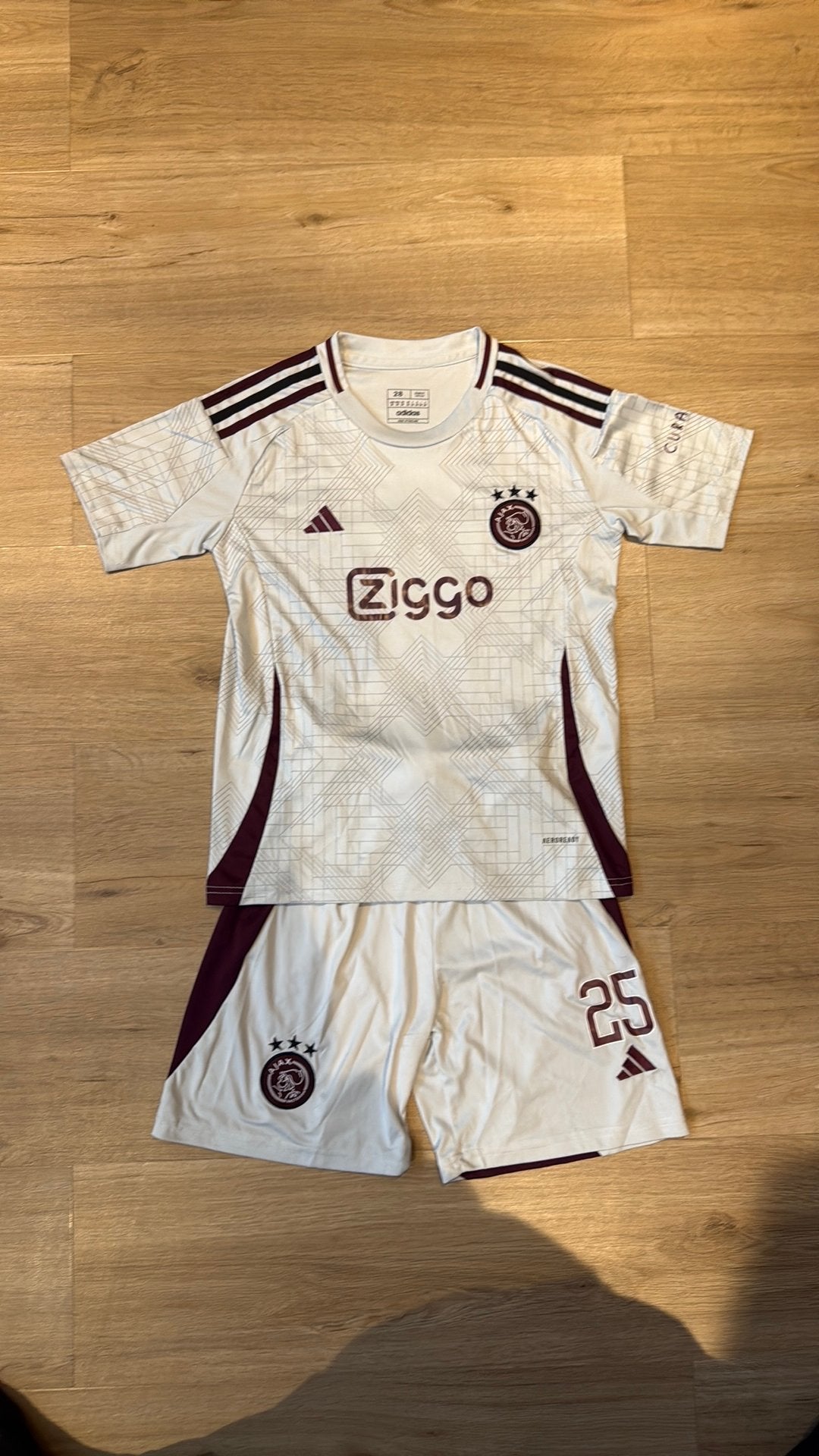 Ajax setje  24/25 wout weghorst, Ophalen of Verzenden, Gebruikt, Jongen of Meisje, Setje