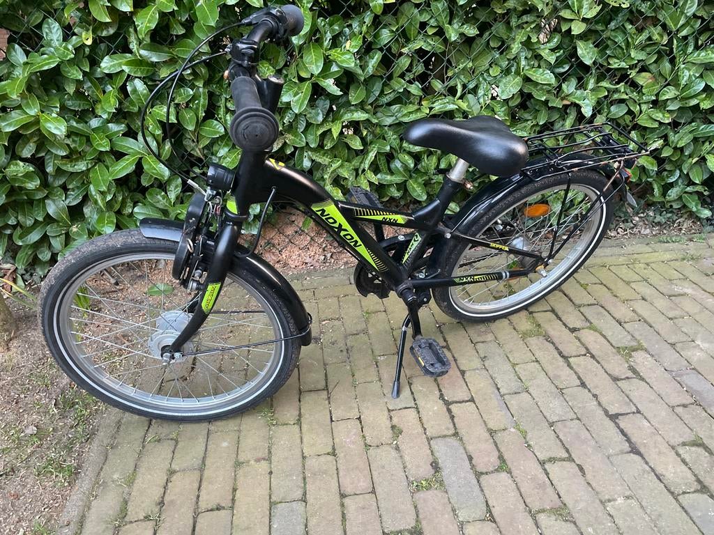 Noxon kinderfiets 20 inch - zwart/groen, Ophalen of Verzenden, Gebruikt, 16 tot 20 inch