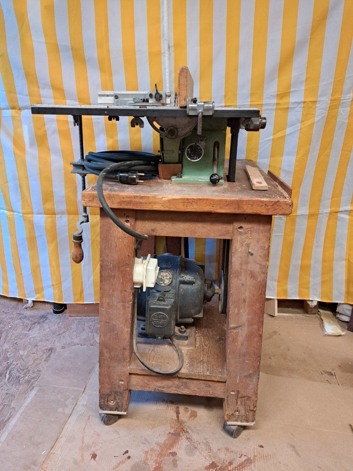 Inca cirkelzaag, combinatie machine. langgatboor, frees, Doe-het-zelf en Verbouw, Ophalen, Gebruikt, Zaag, Overige merken