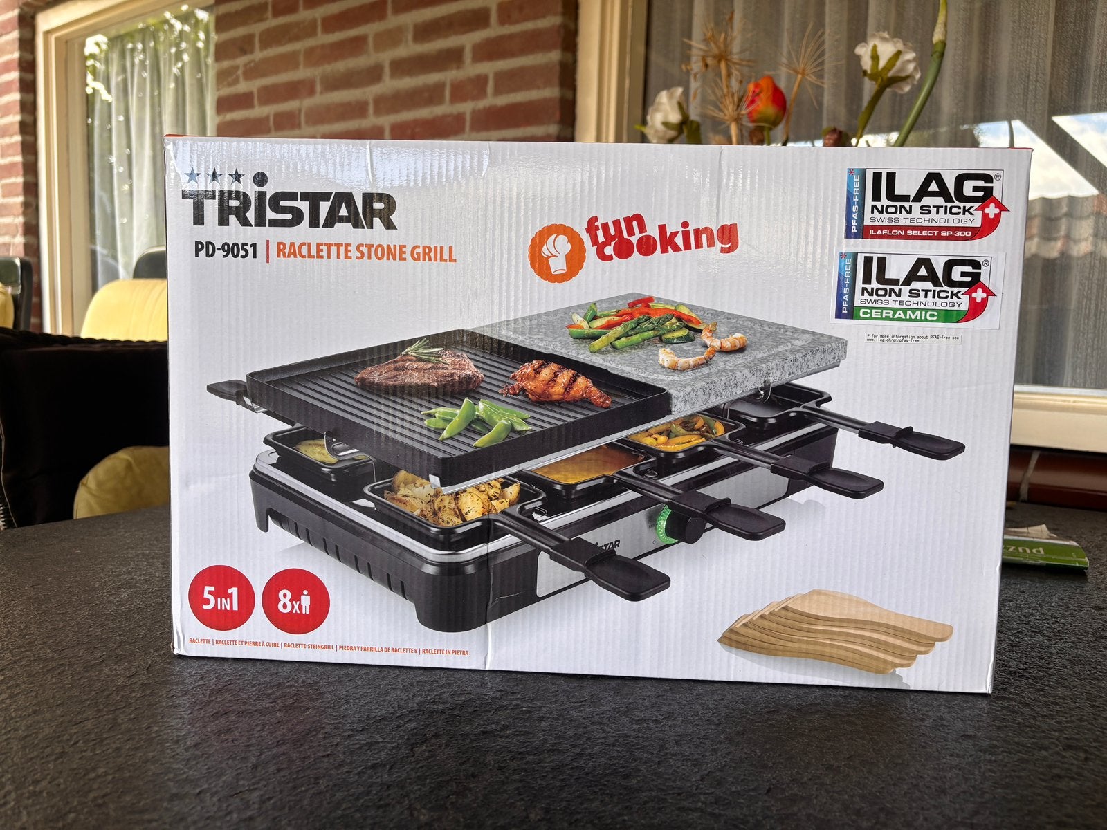 Tristar Gourmet Nieuw, Witgoed en Apparatuur, Gourmetstellen, Ophalen, Nieuw, 8 personen of meer