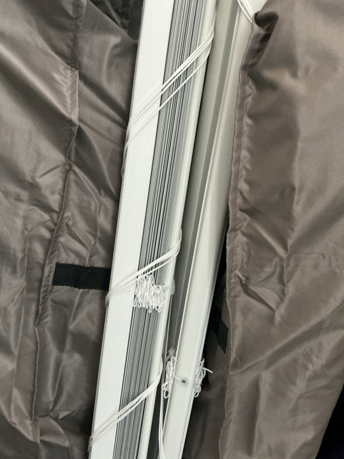 2 Nieuwe witte aluminium jaloezieën (Gamma) - 200 & 220 cm, Overige merken, Wit, Metaal, Nieuw
