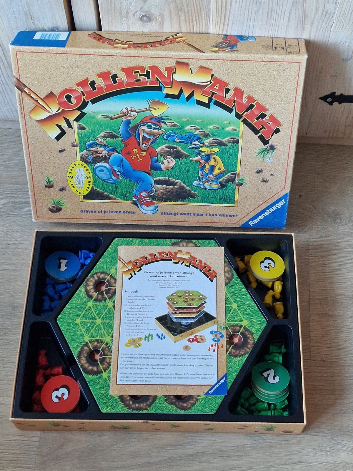 Mollenmania Bordspel Ravensburger - Graaf je rijk!, Hobby en Vrije tijd, Gezelschapsspellen | Bordspellen, Drie of vier spelers
