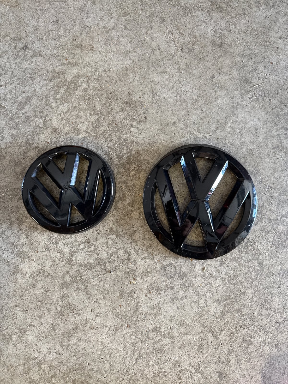 Zwarte logo's Golf 7, Ophalen of Verzenden