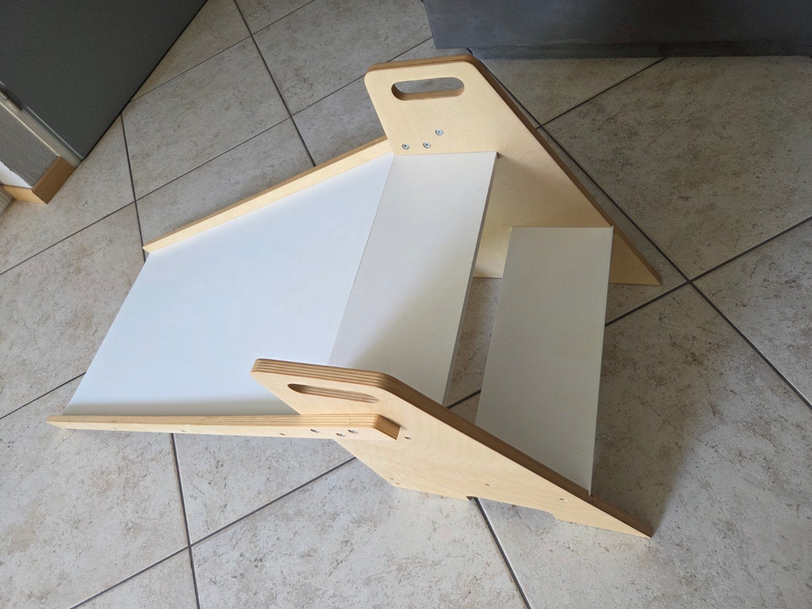 Houten Glijbaan voor Kinderen - Binnen, Ophalen, Gebruikt