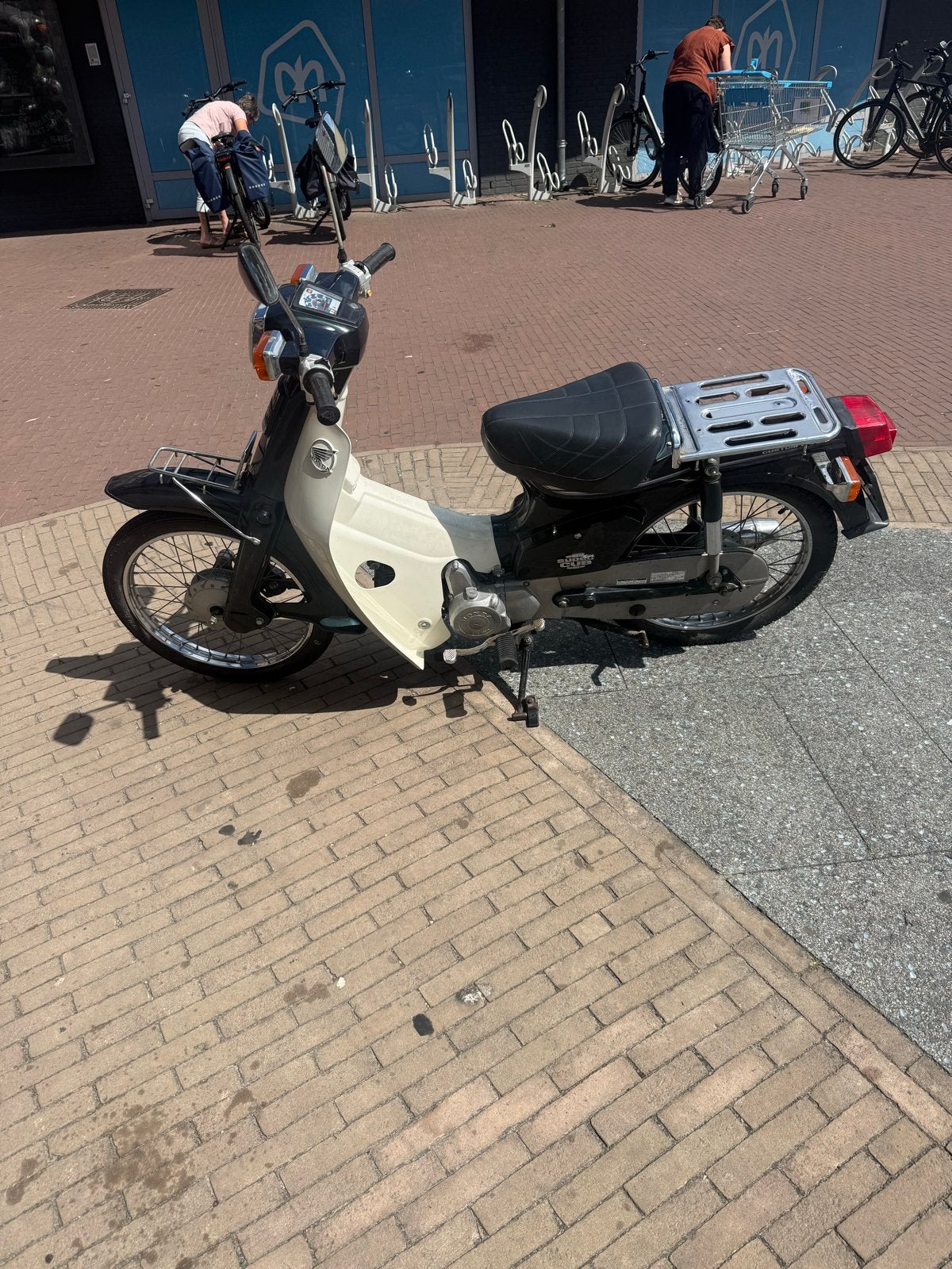 Honda C50 Custom 1995 - Start en loopt perfect!, Fietsen en Brommers, Brommers | Honda, Ophalen, Gebruikt, Overige modellen, Maximaal 45 km/u