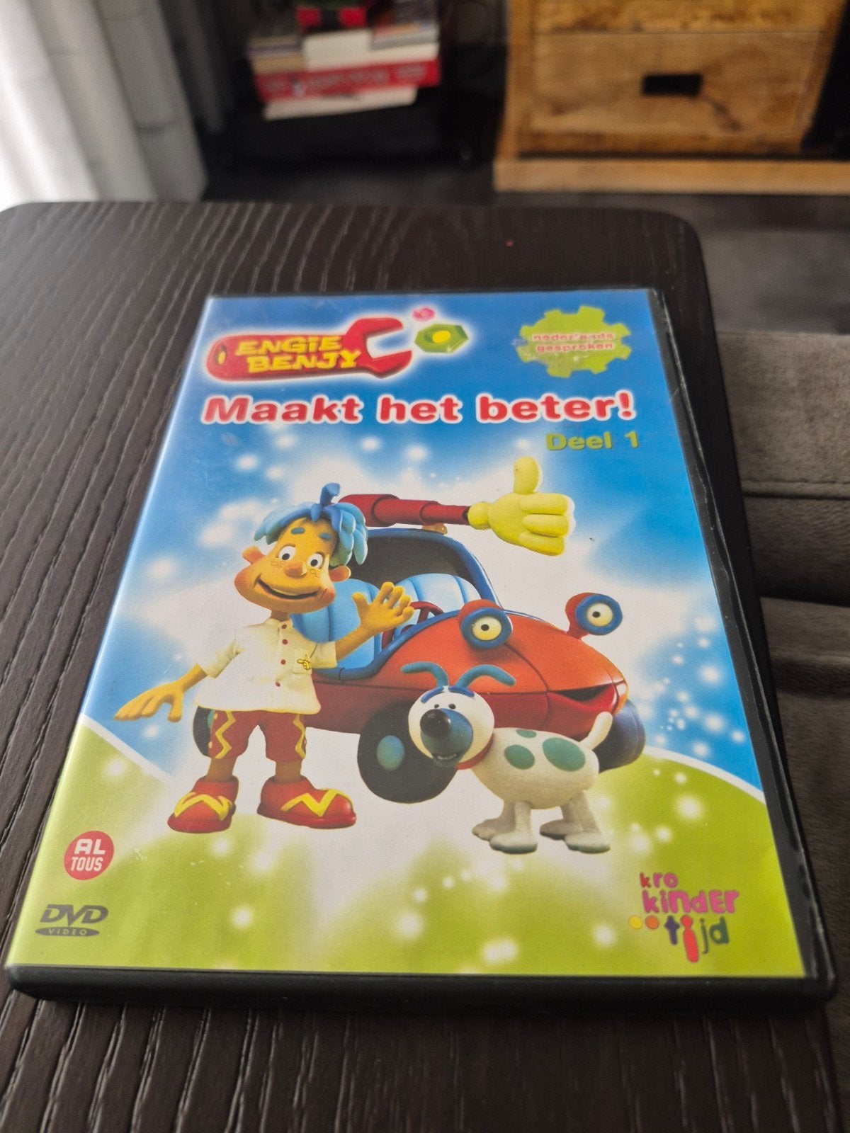 Engie Benjy Maakt het beter! Deel 1 DVD, Cd's en Dvd's, Dvd's | Kinderen en Jeugd, Gebruikt, Animatie, Alle leeftijden, Tv-serie