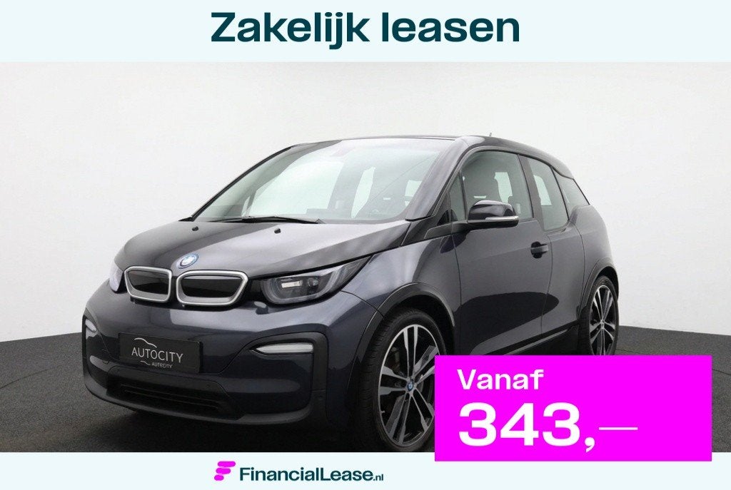 BMW i3 S 184PK 120Ah Schuifdak | H&K | Warmtepomp | 20" LM |, Automaat, 0 cilinders, Gebruikt, 4 stoelen