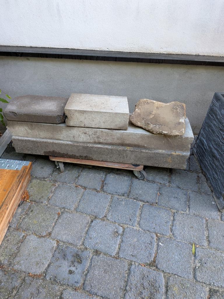 Trottoirbanden, Ophalen, Gebruikt, Beton, Overige typen
