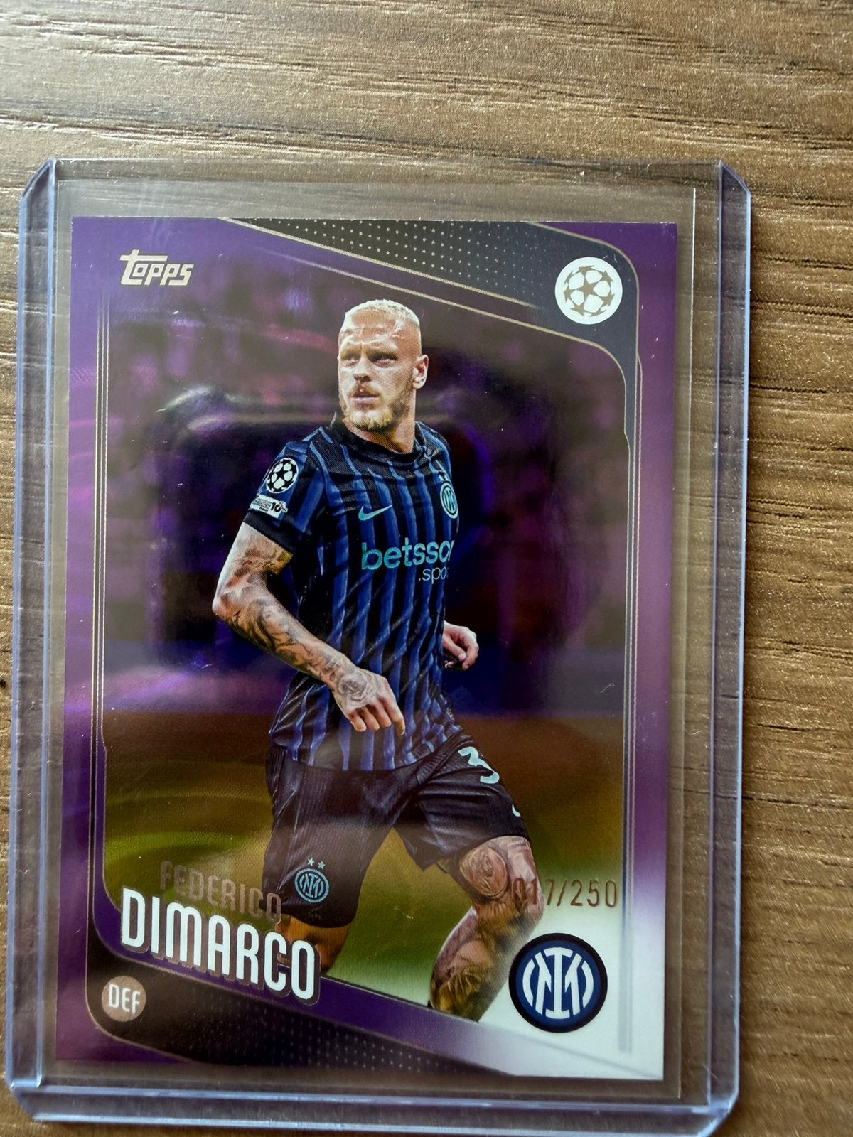 Topps dimarco /250, Ophalen, Zo goed als nieuw, Plaatje