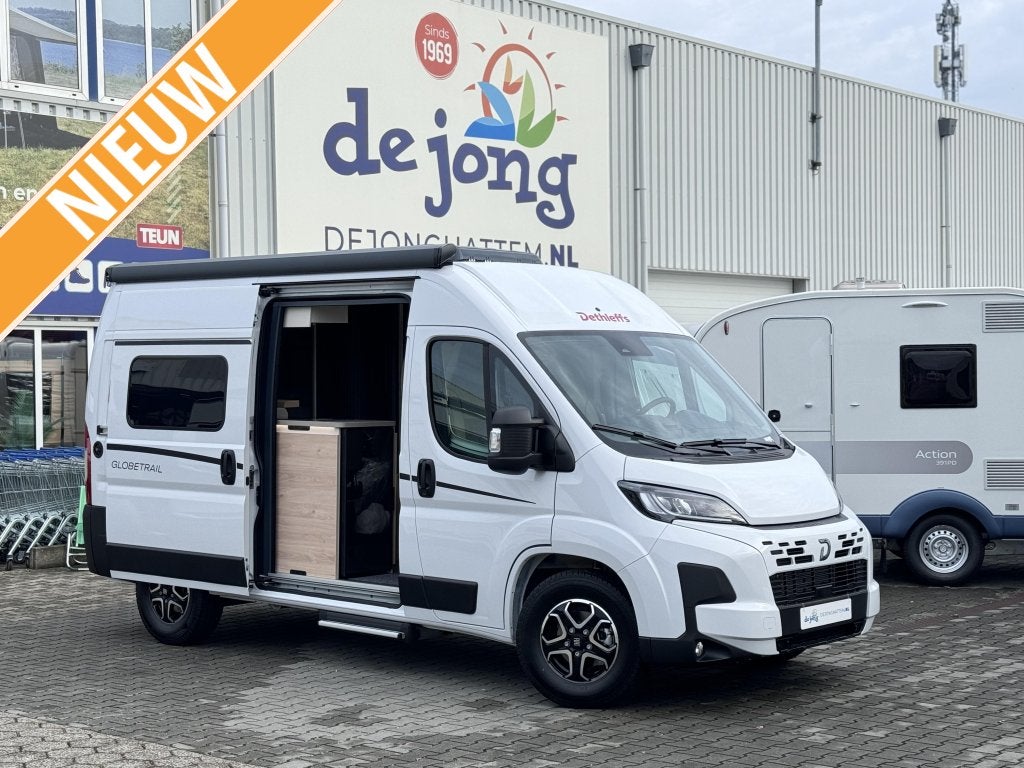 Dethleffs Globetrail 540 DR - Extra voordeel -, Automaat, Buscamper of Camperbus, Ringverwarming, Fiat