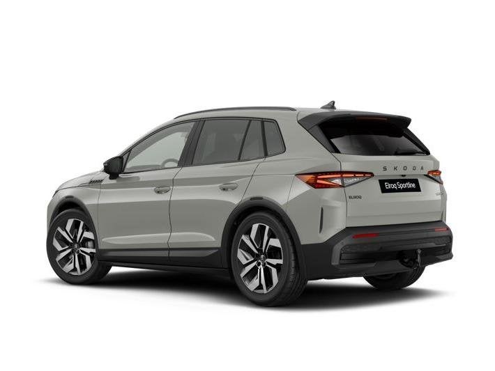 Skoda Elroq Sportline 85 | 286 PK | Trekhaak | Stoelverwarmi, Auto's, Automaat, 82 kWh, SUV of Terreinwagen, Zilver of Grijs