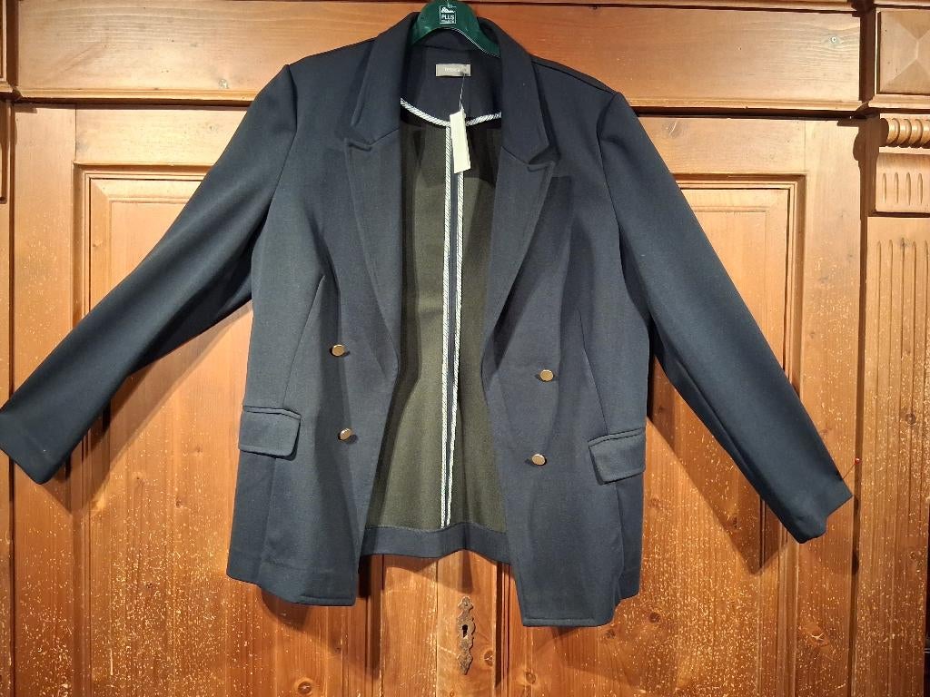 Nieuwe Donkerblauwe dames blazer 44 Yessica, Blauw, Maat 42/44 (L), Nieuw, Ophalen of Verzenden