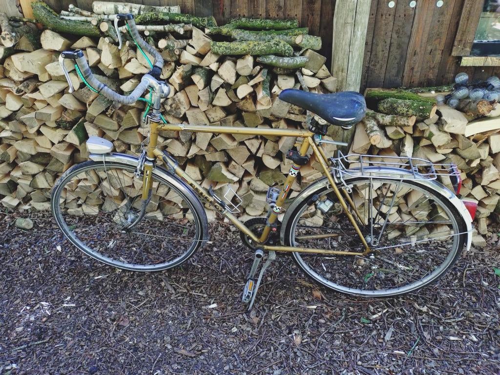 Vintage Peugeot racefiets, 55 tot 59 cm, Ophalen