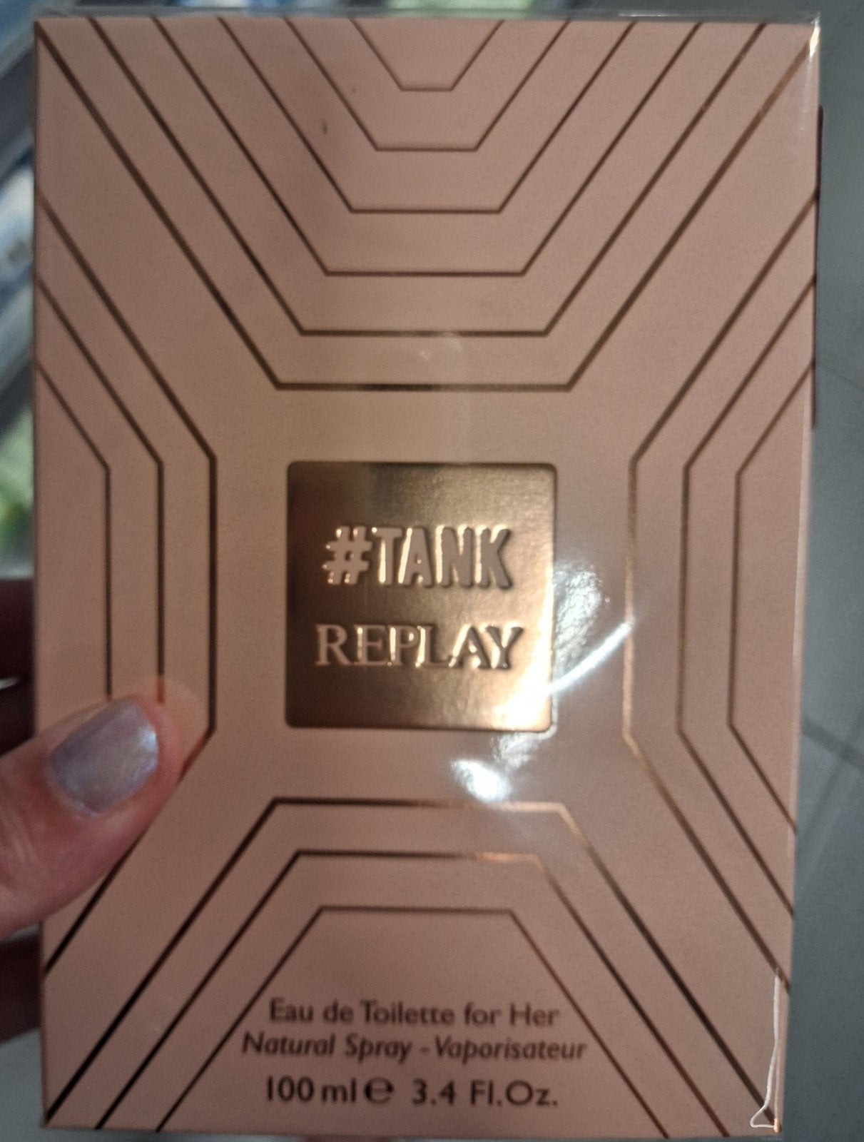 Replay #tank of tank costum fragrance, Ophalen of Verzenden, Nieuw