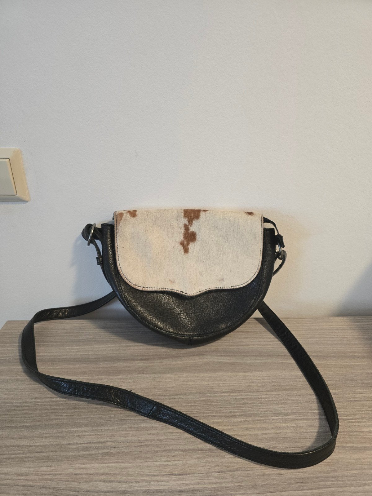 cowboys bag tas, Ophalen of Verzenden, Zo goed als nieuw, Zwart, Schoudertasje