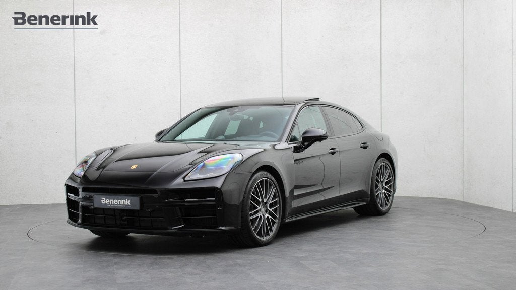Porsche Panamera 2.9 4 E-Hybrid SportDesign | Head-up | Soft, 12 maanden, Gebruikt, Zwart, Zwart