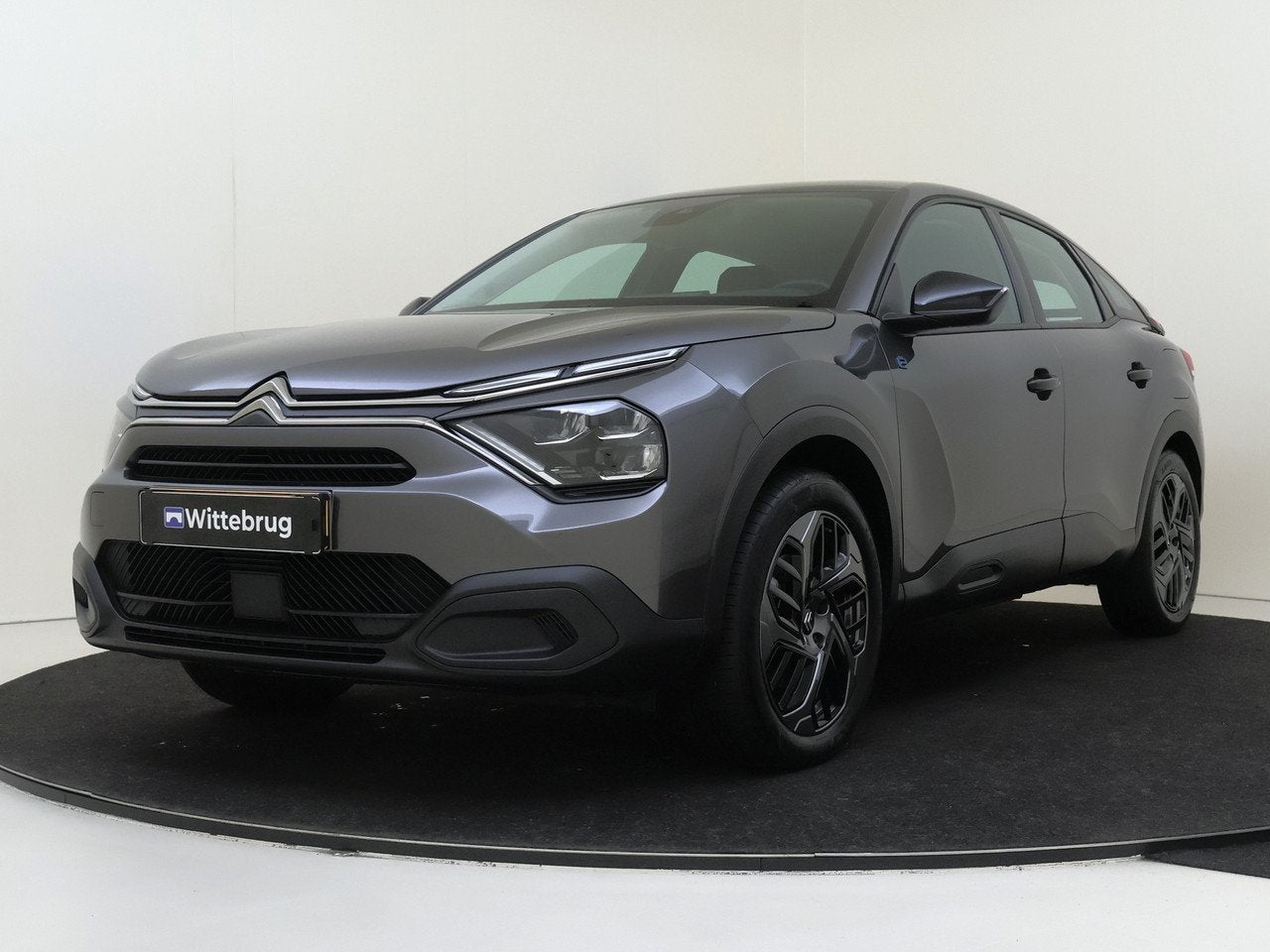 Citroën Ë-C4 You 50 kWh MH (bj 2024, automaat), Auto's, 136 pk, Gebruikt, SUV of Terreinwagen, Zilver of Grijs