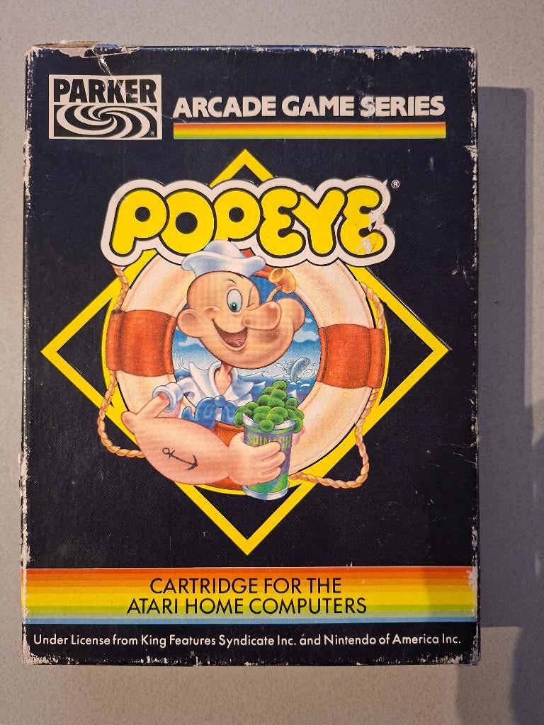 Popeye (Atari XL Parker 942003), Computers en Software, Vintage Computers, Ophalen of Verzenden