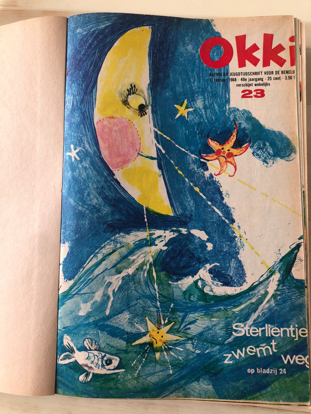 Vintage Okki 1968, Ophalen of Verzenden, Zo goed als nieuw