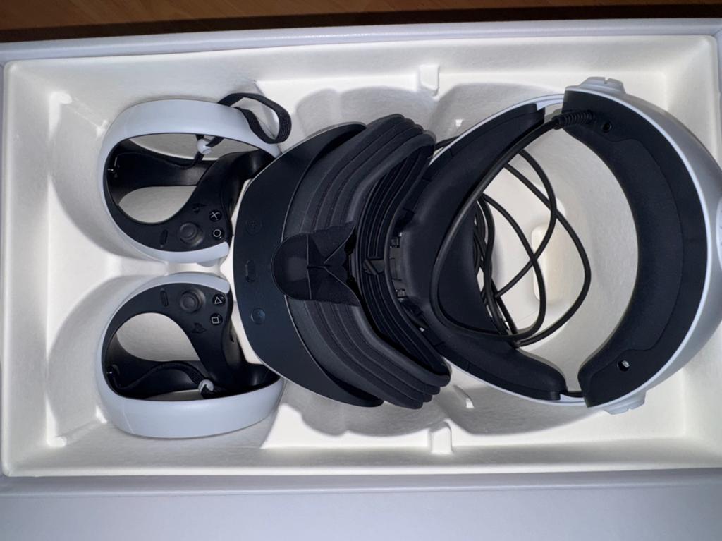 PlayStation VR2 / PS VR2 Compleet met Controllers, Spelcomputers en Games, Virtual Reality, Ophalen of Verzenden, Zo goed als nieuw