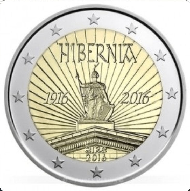 Euromunten, Ophalen of Verzenden, Ierland, 2 euro, Losse munt