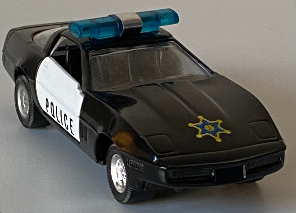 Obekend Chevrolet Corvette C4 "Police" 1:43 nieuw staat, Ophalen of Verzenden, Zo goed als nieuw, Auto, Overige merken