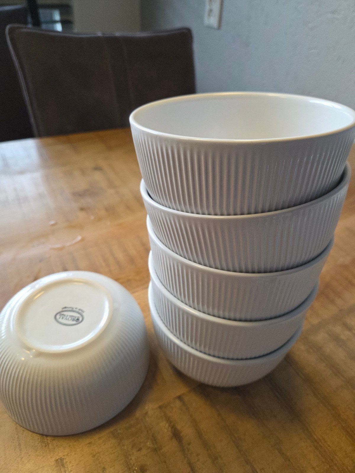 royal kempen begeer kommen 6 st. wit nieuw 12cm, Overige materialen, Nieuw, Ophalen of Verzenden, Bord(en)