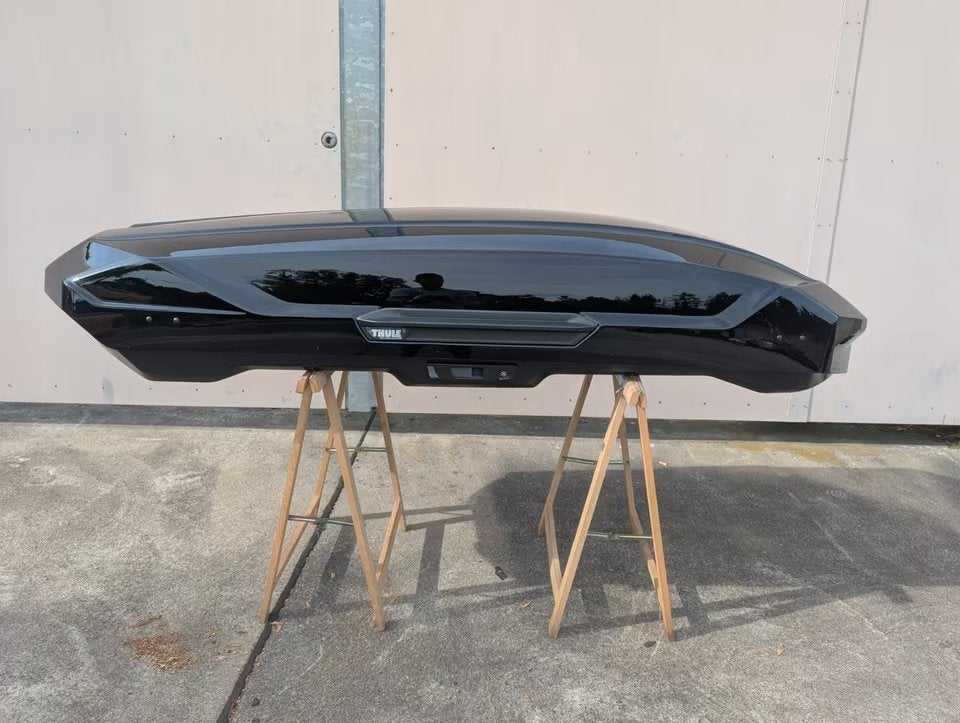 TE HUUR Thule Motion 3 XL 500 Liter Black Glossy Dakkoffer, Ophalen, Zo goed als nieuw