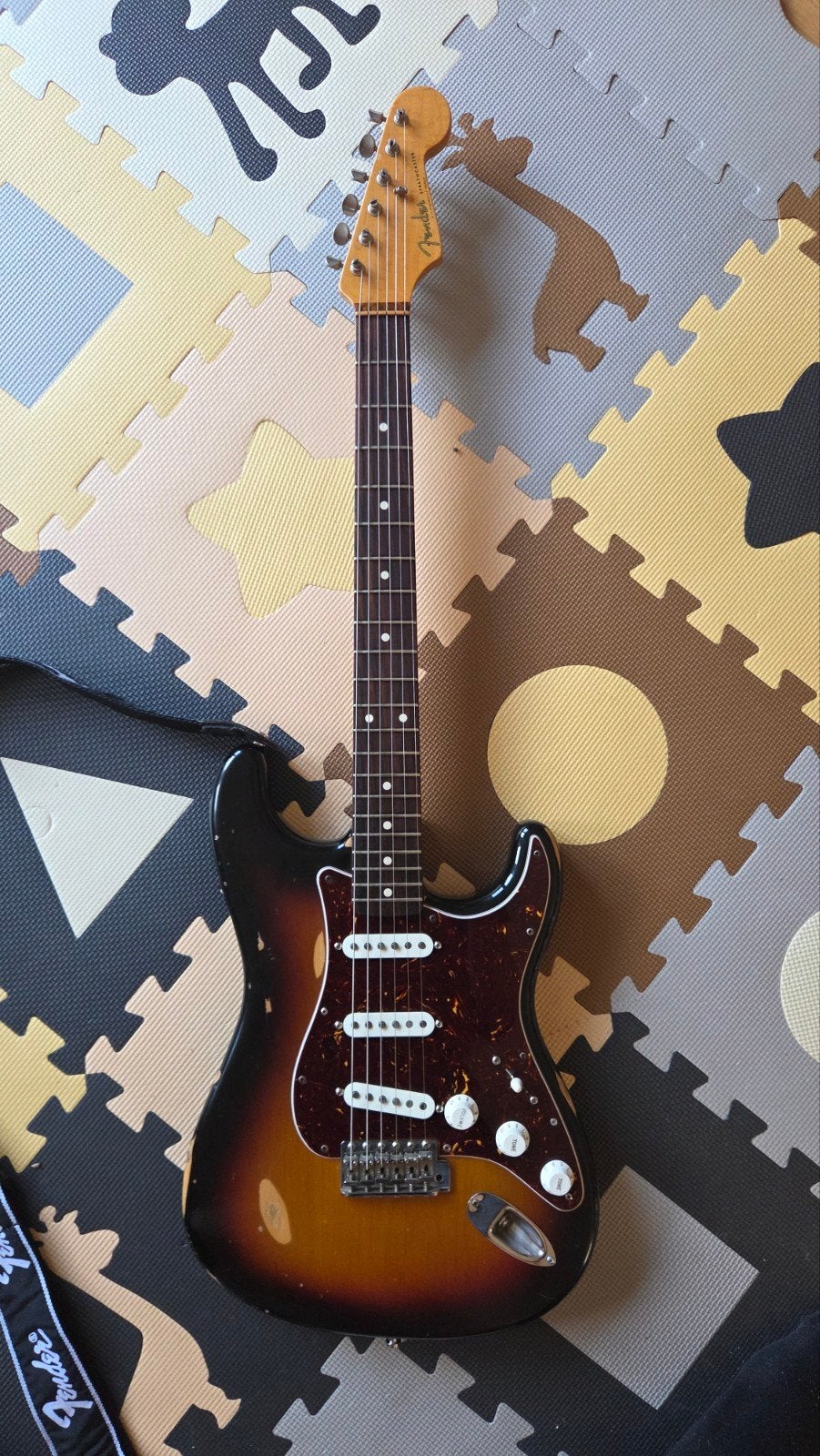 Fender Stratocaster USA (John Mayer, zie omschrijving), Ophalen, Gebruikt, Solid body, Fender