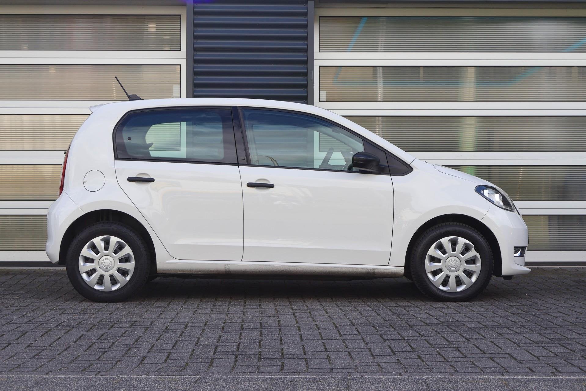 Skoda Citigo e-iV 83pk EV Ambition | SoH 94% | DAB+ | Elektr, Auto's, Stof, Zwart, Wit, Origineel Nederlands