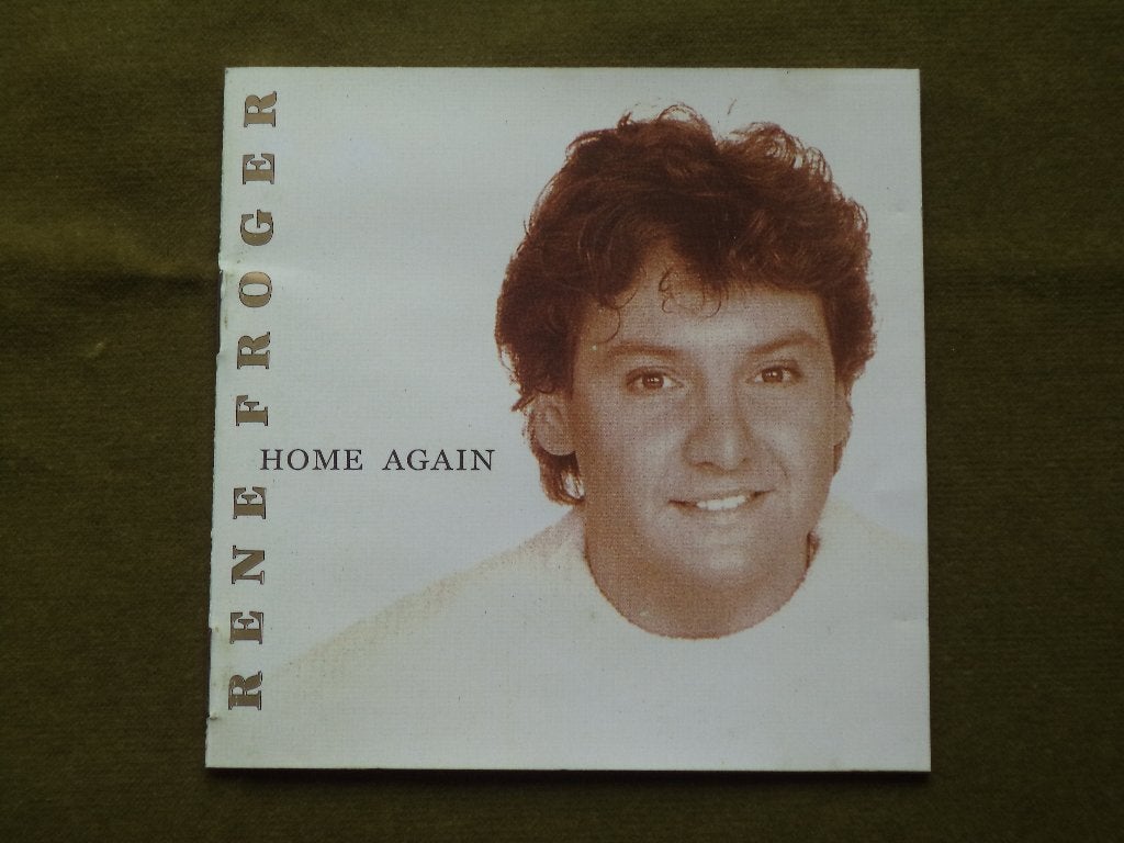 Rene Froger - Home again  (CD), Pop, Ophalen of Verzenden, Zo goed als nieuw, Eerste persing