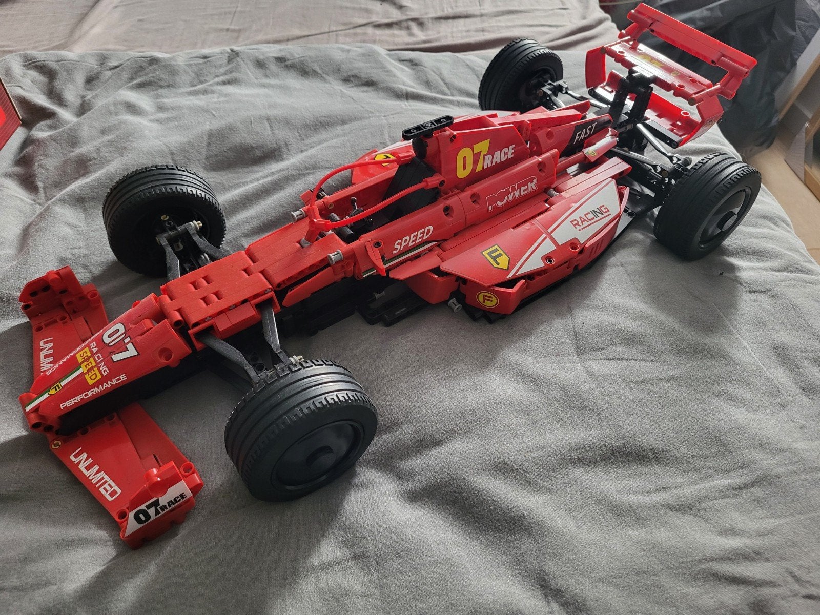 race auto, Ophalen, Zo goed als nieuw