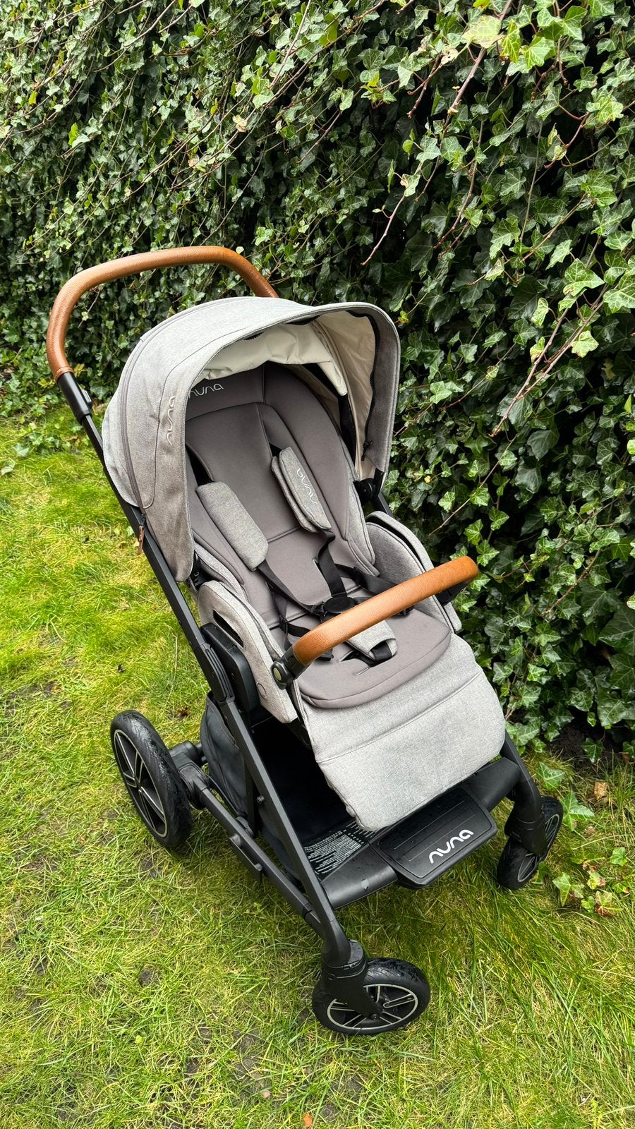 Nuna Mixx Next Grijs kinderwagen inclusief reiswieg, Zo goed als nieuw, Met reiswieg, Ophalen, Kinderwagen