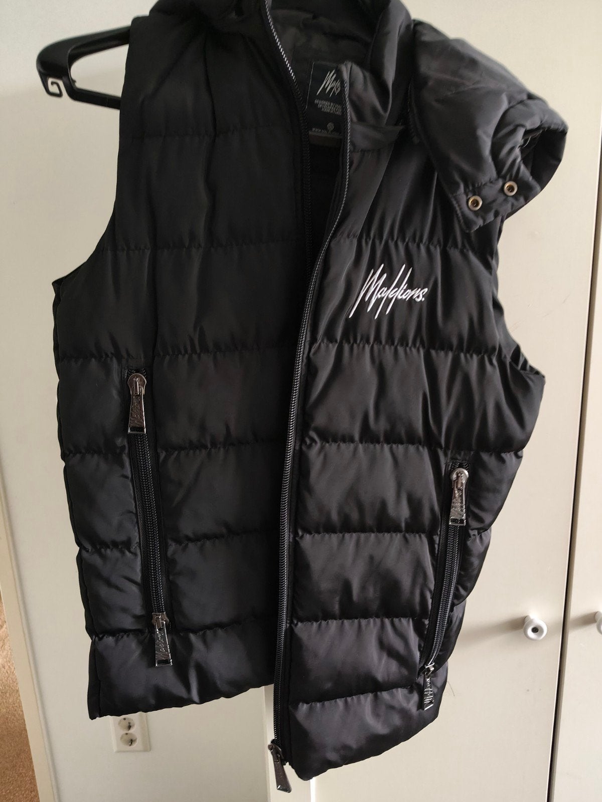 Malelions Junior Bodywarmer Zwart, Kinderen en Baby's, Kinderkleding | Maat 158, Malelions, Ophalen of Verzenden, Zo goed als nieuw