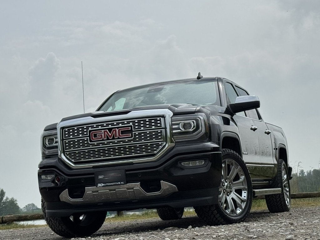 GMC SIERRA DENALI 6.2L V8, 1E EIG, LAGE BIJTELLING, LPG, CAM, Auto's, GMC, Automaat, Gebruikt, Lederen bekleding, Zwart